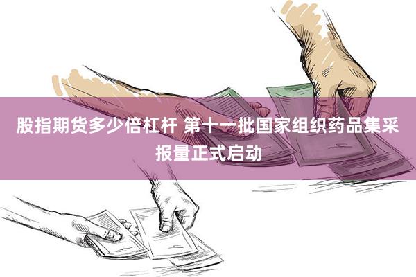 股指期货多少倍杠杆 第十一批国家组织药品集采报量正式启动